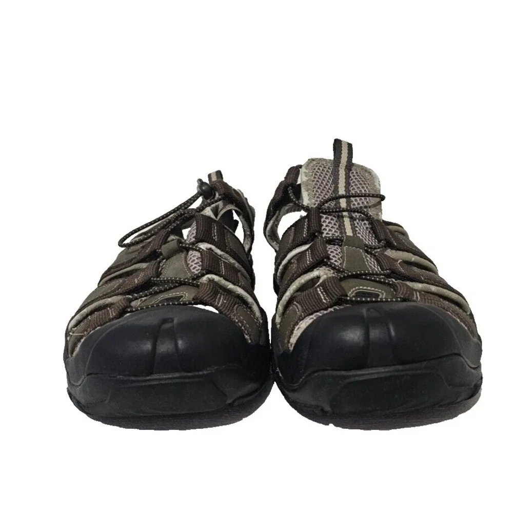 Skechers - Hiking Sandals Fisherman 50492 Water Trail -Green/Gray  Men's Size 10